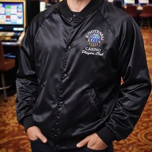 Vintage Kootenai Casino Players Club Jacket *flawed
